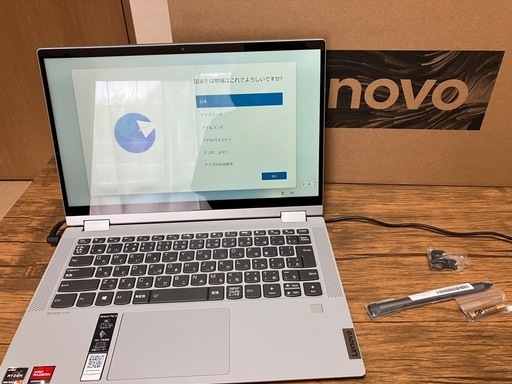 IdeaPad Flex 5 14ALC7、Ryzen 7 5700U メモリ 16GB SSD 2000GB タッチパネル