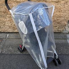 B型ベビーカー(ミッキー)＆レインカバーの画像