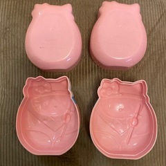 キティーちゃん弁当2つの画像