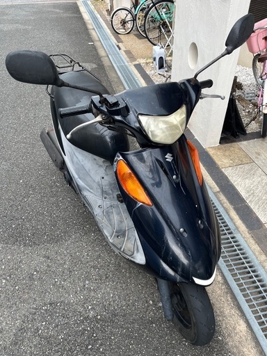 アドレス125 大阪　引き取り限定