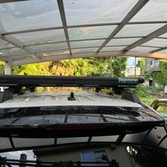 ランクル250装着　THULE ベースウイングバー　inno ラック
の画像