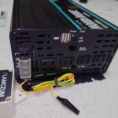 FLAMEZUM インバーター 正弦波 2000Wの画像