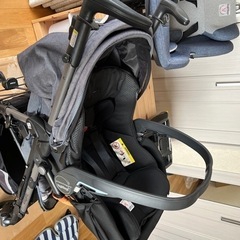 ペグペレーゴsi ベビーカー(シート新品付)、ベビーシート