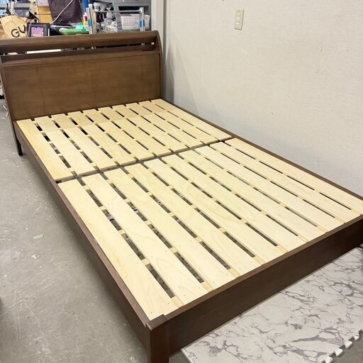 ✨セミダブルベッド✨ベッドフレームマットレスセット 大阪市近郊配送