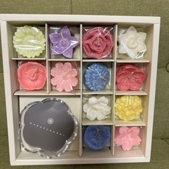 カメヤマローソク花づくし／香りのろうそく
