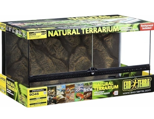 GEX EXOTERRA グラステラリウム 9045 PT2613 両開きフロントドア 爬虫類飼育ケージ W91.5×D46.5×H48cm