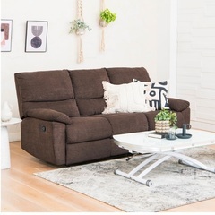 リクライニングソファ　3人掛け