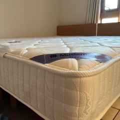マットレス　シングル２つ　ムスタング　ポケットコイルマットレスの画像