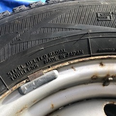 ダンロップのスタッドレスタイヤ×4本　　の画像