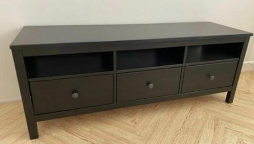 イケア　テレビボード　ブラック