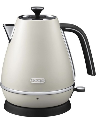 DeLonghi KBI1200J-W 電気ケトル 白 /デロンギ ディスティンタ ホワイト
