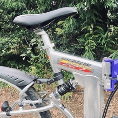 マウンテンバイク・ 折りたたみ自転車 アルミWサス 26 インチ　ダウンヒモデルの画像
