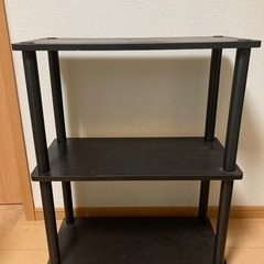 木製 収納棚 お譲りします。の画像