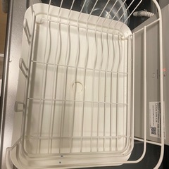 ラバーメイド　水切りカゴ　白