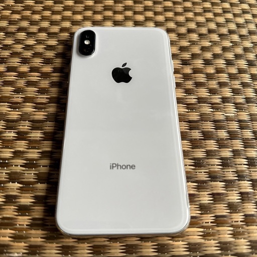 iPhoneX 256G ホワイト