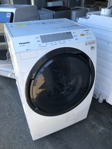 NO 343 福岡市内配送設置無料✨  NA-VX3900L-W ドラム式洗濯乾燥機 VXシリーズ クリスタルホワイト [洗濯10.0kg /乾燥6.0kg /ヒートポンプ乾燥 /左開き]