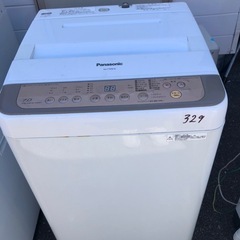 NO 329 🌈福岡市内配送設置無料✨🌈　パナソニック 7.0kg 全自動洗濯機　ブラウンPanasonic NA-F70PB10-T