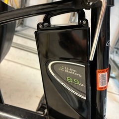 パナソニック 子ども乗せ電動自転車　バッテリー2個付きの画像