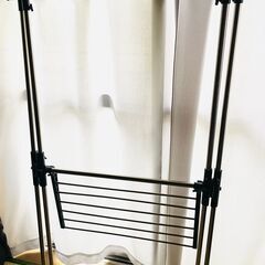 洗濯物干し ハンガー付き♪ 室内使用 物干し竿