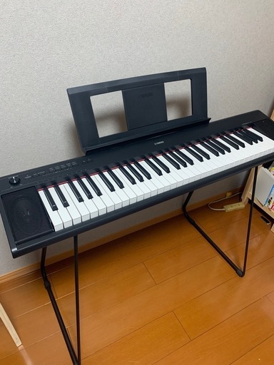 ピアジェーロ　YAMAHA キーボード　61鍵盤　スタンド　ペダル　電子ピアノ