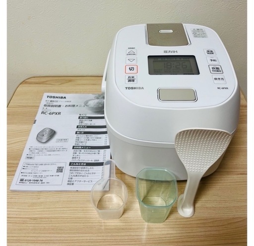 【引き取り希望】東芝IH炊飯器3.5合炎匠炊き