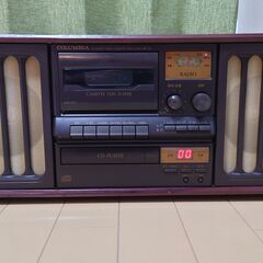  コロンビアGP-15・ラジカセデッキ・CD/カセット/FM/AM