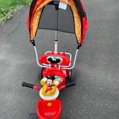 北海道の三輪車 ミッキー 子供用品の中古が安い！激安で譲ります