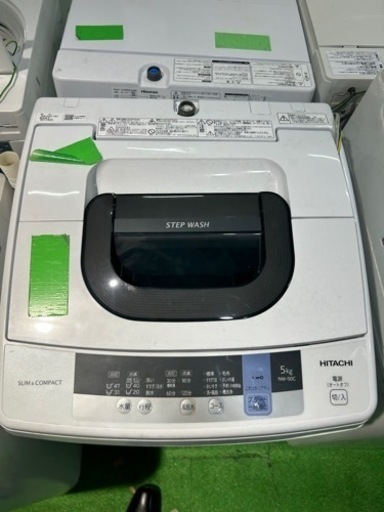 早い者勝ち大セール‼️‼️＋ご来店時、ガン×2お値引き‼️HITACHI(日立) 2018年製 5.0kg 洗濯機?