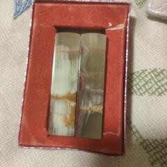 漳州石ペア印鑑の画像