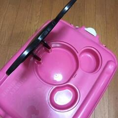 急募☆ミニーマウスおもちゃ箱　収納ケース　キャスター付の画像