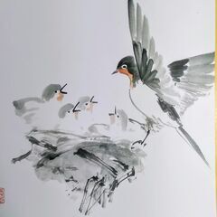 顔彩セット新品★墨彩画・水墨画の画像
