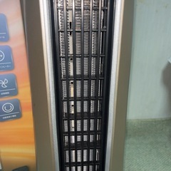 丸隆 セラミックファンヒーター DMS-055 リモコン付 タワーファン 2018年製 ゴールド系 の画像