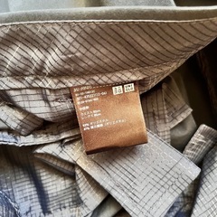 UNIQLO  ジャケット パンツ セットアップ ネイビー Lサイズの画像