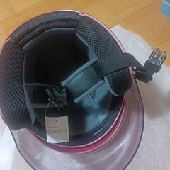 (New) MARUSHIN Motorcycle Helmet Semi-Jet M-520の画像