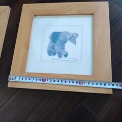 木製額　2枚の画像