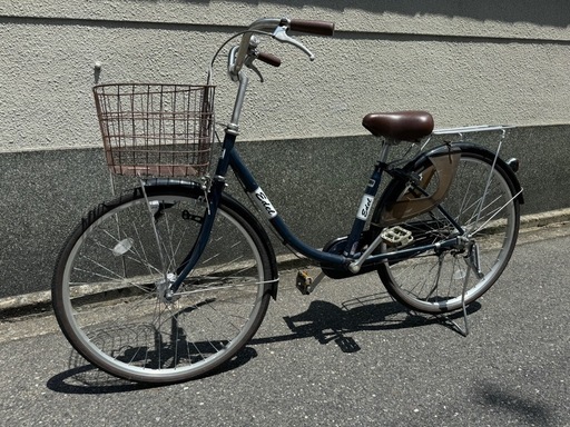 97）全車両格安販売‼️ 26インチ　オートライト　シティサイクル