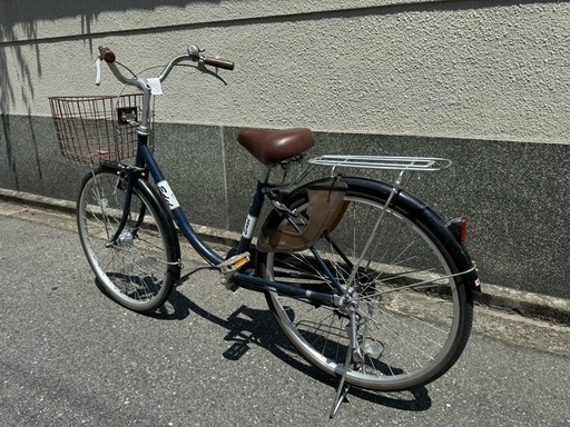 97）全車両格安販売‼️ 26インチ　オートライト　シティサイクル