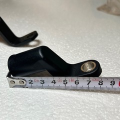 バイク用ミラー取り付けクランプ2個の画像