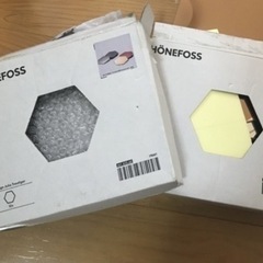 IKEA 六角ミラーの画像