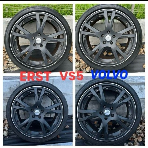 ERST⭐️エアスト⭐️VS5⭐️ボルボ⭐️V50⭐️タイヤホイル⭐️18インチ