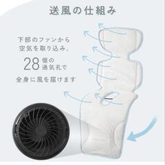 値下げ！ベビーカーファンの画像