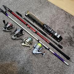釣竿&リールまとめ売り。