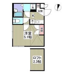 💙敷礼０！《1K》西東京市♦東伏見駅徒歩7分！築浅物件！便利なロ...