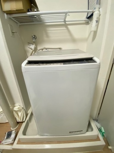 【お渡し先決定しております】8kg 洗濯機　2017年製、HITACHI、屋内使用
