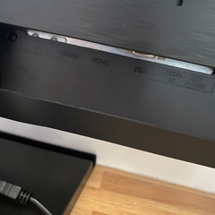 動作確認済み　モニター　黒　パソコン 周辺機器の画像