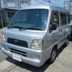 平成１７年式　スバル　サンバーバン　トランスポーター　４ＷＤ　エ...