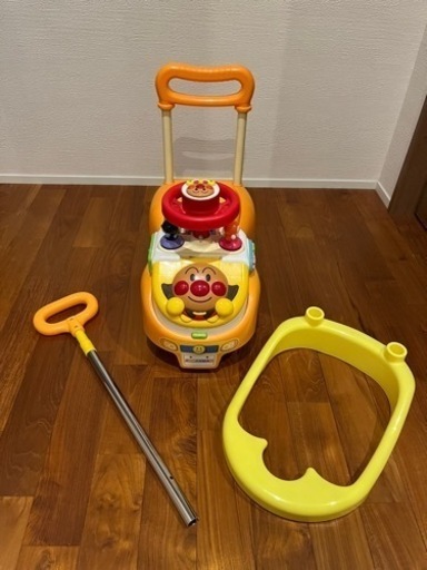 〈中古〉アンパンマン ビジーカー（乗用玩具）