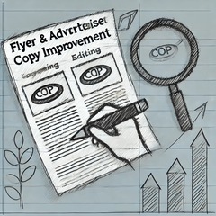 【あなたのチラシ、もっと訴求力を高めませんか？】 