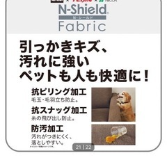 ニトリ　一人用チェア　リラックスワイド　ホワイトウォッシュ/グレー