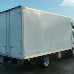 R.3年 日野 デュトロ 4.0 全低床 ディーゼル 1.6tワイドロングパネルバンAT ホワイト  ナビ　フルセグTV　バックカメラ　ETC　PCS　スマートキー　ルーフスポイラー　ABS　エアバック　LED　ラッシングレール2段　左電格ミラー　　16967の画像